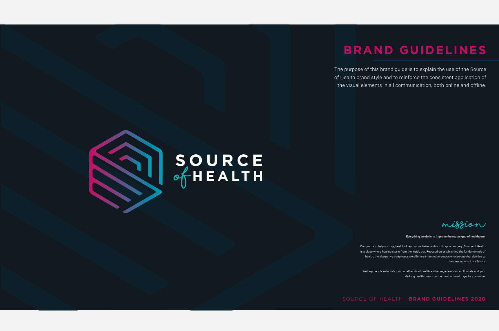 Source of Health Brand Guidelines