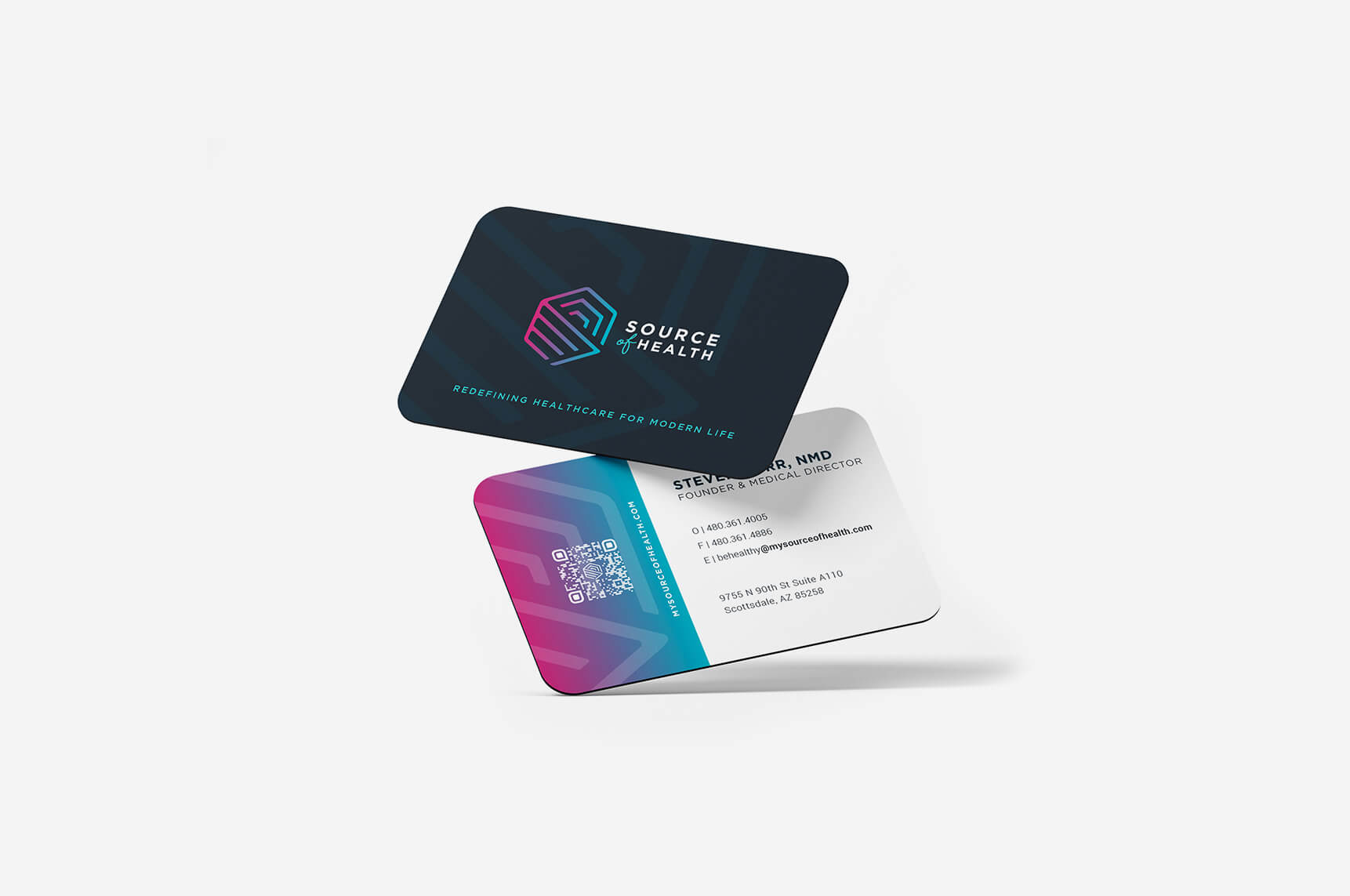 Source of Health Business Cards
